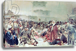 Постер Лебедев Клавдий Destruction of Novgorod by Tsar Ivan III 1889 Постер Лебедев Клавдий Destruction of Novgorod by Tsar Ivan III 1889