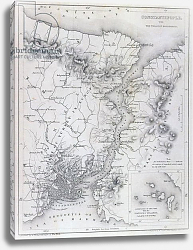 Постер Хьюз У. Constantinople and the Bosphorus, c.1850 Постер Хьюз У. Constantinople and the Bosphorus, c.1850