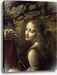 Постер Леонардо да Винчи (Leonardo da Vinci) Detail of the Angel, from The Virgin of the Rocks, c.1508 Постер Леонардо да Винчи (Leonardo da Vinci) Detail of the Angel, from The Virgin of the Rocks, c.1508