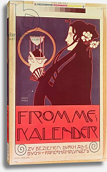 Постер Мозер Коло Design for the Frommes Calendar, for the 14th Exhibition of the Vienna Secession, 1902 Постер Мозер Коло Design for the Frommes Calendar, for the 14th Exhibition of the Vienna Secession, 1902