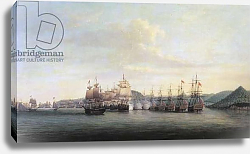Постер Серрес Доминик Barrington's Action at Santa Lucia, 1778 Постер Серрес Доминик Barrington's Action at Santa Lucia, 1778