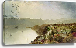Постер Кенсетт Джон Фредерик View of Cozzen's Hotel Near West Point, NY, 1863 Постер Кенсетт Джон Фредерик View of Cozzen's Hotel Near West Point, NY, 1863