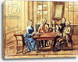 Постер Школа: Австрийская 18в. Empress Maria Teresa of Austria playing cards, 1751 Постер Школа: Австрийская 18в. Empress Maria Teresa of Austria playing cards, 1751
