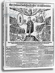 Постер Школа: Немецкая A German broadsheet depicting Gustavus Adolphus as the Champion of the Protestant Cause Постер Школа: Немецкая A German broadsheet depicting Gustavus Adolphus as the Champion of the Protestant Cause