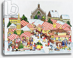 Постер Кампф Кристиан (совр) Christkindlmarket, Nuernberg, 1987 Постер Кампф Кристиан (совр) Christkindlmarket, Nuernberg, 1987