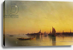 Постер Айвазовский Иван Venice from the Lagoon at Sunset, 1873 Постер Айвазовский Иван Venice from the Lagoon at Sunset, 1873