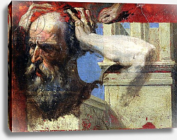 Постер Ингрес Джин Figure Study for the Martyrdom of St. Symphorian Постер Ингрес Джин Figure Study for the Martyrdom of St. Symphorian