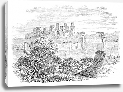 Постер Aberconway Castle, now known as Conway Castle, in the North coast of Wales. Постер Aberconway Castle, now known as Conway Castle, in the North coast of Wales.