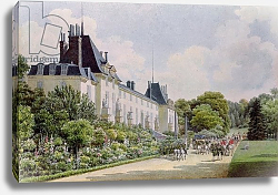 Постер Гарнье Август View of the Garden Facade of the Chateau, from a collection of twelve 'Views of the Malmaison' Постер Гарнье Август View of the Garden Facade of the Chateau, from a collection of twelve 'Views of the Malmaison'
