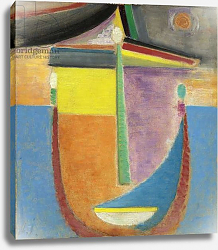 Постер Явленский Алексей Abstract Head: Composition, 1924 Постер Явленский Алексей Abstract Head: Composition, 1924