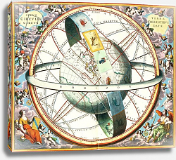 Постер Селлариус Адре (карты) The Situation of the Earth in Heavens, 'The Celestial Atlas, or the Harmony of the Universe'1660-1 Постер Селлариус Адре (карты) The Situation of the Earth in Heavens, 'The Celestial Atlas, or the Harmony of the Universe'1660-1