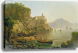Постер Ребелл Джозеф View Towards Atrani on the Amalfi, 1817 Постер Ребелл Джозеф View Towards Atrani on the Amalfi, 1817
