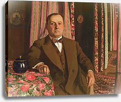 Постер Валлоттон Феликс Portrait of Georg E. Haasen, 1913 Постер Валлоттон Феликс Portrait of Georg E. Haasen, 1913