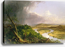 Постер Коул Томас View from Mount Holyoke, Northampton, Massachusetts, after a Thunderstorm—The Oxbow, 1836 Постер Коул Томас View from Mount Holyoke, Northampton, Massachusetts, after a Thunderstorm—The Oxbow, 1836