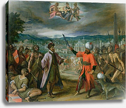 Постер Аахен Йоханн Allegory of the Turkish Wars: The Declaration of War at Constantinople, 1603-4 Постер Аахен Йоханн Allegory of the Turkish Wars: The Declaration of War at Constantinople, 1603-4