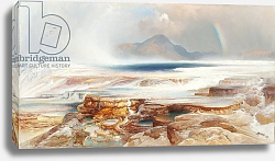 Постер Моран Томас Hot Springs of the Yellowstone, 1872 Постер Моран Томас Hot Springs of the Yellowstone, 1872