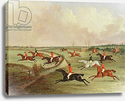 Постер Дэлби Джон The Quorn Hunt in Full Cry: Second Horses, after a painting by Henry Alken Постер Дэлби Джон The Quorn Hunt in Full Cry: Second Horses, after a painting by Henry Alken