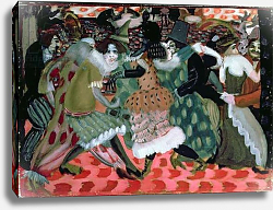 Постер Григорьев Борис The Morte-Saison in Paris, 1913 Постер Григорьев Борис The Morte-Saison in Paris, 1913