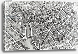 Постер Бретез Луи (карты) Plan of Paris, known as the 'Plan de Turgot', engraved by Claude Lucas, 1734-39 Постер Бретез Луи (карты) Plan of Paris, known as the 'Plan de Turgot', engraved by Claude Lucas, 1734-39
