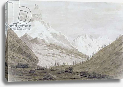 Постер Козенс Джон (акв) Between Chamonix and Martigny, 1776 Постер Козенс Джон (акв) Between Chamonix and Martigny, 1776