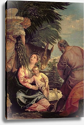 Постер Веронезе Паоло Rest on the Flight into Egypt 2 Постер Веронезе Паоло Rest on the Flight into Egypt 2