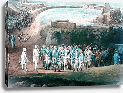 Постер Бларенберг Луи The Siege of Yorktown, 1st-17th October 1781, detail of the central group, 1784 Постер Бларенберг Луи The Siege of Yorktown, 1st-17th October 1781, detail of the central group, 1784