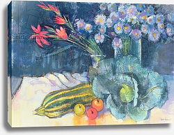 Постер Спенсер Клэр (совр) Still Life with Fruit and Flowers 2 Постер Спенсер Клэр (совр) Still Life with Fruit and Flowers 2