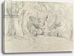 Постер Палмер Самуэль Ancient Trees, Lullingstone Park, 1828 Постер Палмер Самуэль Ancient Trees, Lullingstone Park, 1828
