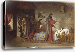 Постер Поленов Василий The Raising of Jairus' daughter, 1871 Постер Поленов Василий The Raising of Jairus' daughter, 1871