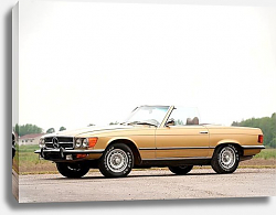 Постер Mercedes-Benz 450SL US-spec (R107) '1972–80 Постер Mercedes-Benz 450SL US-spec (R107) '1972–80