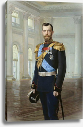 Постер Липгарт Эрнест Портрет императора Николая II. 1900 Постер Липгарт Эрнест Портрет императора Николая II. 1900