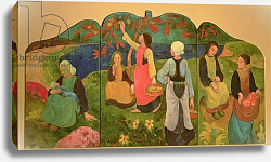 Постер Серусер Поль The Pont Aven Triptych, 1892-93 Постер Серусер Поль The Pont Aven Triptych, 1892-93
