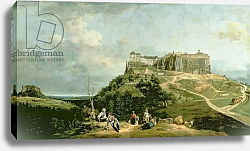 Постер The Fortress of Konigstein, 18th century Постер The Fortress of Konigstein, 18th century