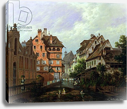 Постер Хертрих Майкл Rue des Tanneurs, Colmar, 1875 Постер Хертрих Майкл Rue des Tanneurs, Colmar, 1875
