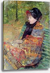 Постер Кассат Мэри (Cassatt Mary) Portrait of Mlle C. Lydia Cassatt, 1880 Постер Кассат Мэри (Cassatt Mary) Portrait of Mlle C. Lydia Cassatt, 1880