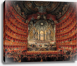 Постер Панини Джованни Паоло Concert given by Cardinal de La Rochefoucauld at the Argentina Theatre in Rome Постер Панини Джованни Паоло Concert given by Cardinal de La Rochefoucauld at the Argentina Theatre in Rome