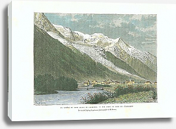 Постер La Chaine Du Mont Blanc et Chamonix Постер La Chaine Du Mont Blanc et Chamonix