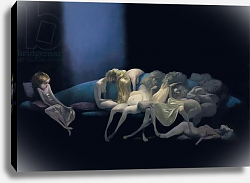 Постер Какульт Даниэль (совр) The Young Bride and the Dead Wives, from 'Bluebeard' by Charles Perrault Постер Какульт Даниэль (совр) The Young Bride and the Dead Wives, from 'Bluebeard' by Charles Perrault