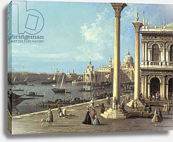 Постер Беллотто Бернардо The Bacino di San Marco and The Church of Santa Maria della Salute, Venice, from the Piazzetta Постер Беллотто Бернардо The Bacino di San Marco and The Church of Santa Maria della Salute, Venice, from the Piazzetta