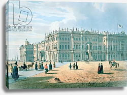 Постер Перро Фердинанд The Winter Palace as seen from Palace Passage, St. Petersburg, c.1840 Постер Перро Фердинанд The Winter Palace as seen from Palace Passage, St. Petersburg, c.1840
