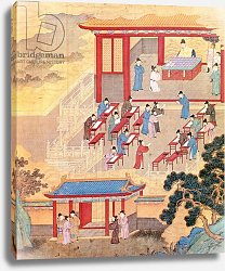 Постер Школа: Китайская An Ancient Chinese Public Examination, facsimile of original Chinese scroll Постер Школа: Китайская An Ancient Chinese Public Examination, facsimile of original Chinese scroll