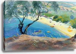 Постер Дюрхем Энн (совр) Achladies Bay, Skiathos, Greece, 1985 Постер Дюрхем Энн (совр) Achladies Bay, Skiathos, Greece, 1985