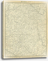Постер Карта Россия в Европе, часть VI, 1835г. Постер Карта Россия в Европе, часть VI, 1835г.
