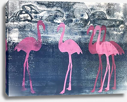 Постер Томпсон-Энгельс Сара (совр) Flamingos Постер Томпсон-Энгельс Сара (совр) Flamingos