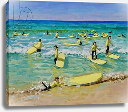 Постер Макара Эндрю (совр) Summer surfing,St Ives. 25x30 Постер Макара Эндрю (совр) Summer surfing,St Ives. 25x30