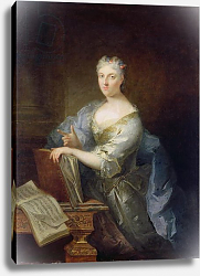 Постер Турниер Робер Portrait of the singer Marie-Louise Desmatins Постер Турниер Робер Portrait of the singer Marie-Louise Desmatins