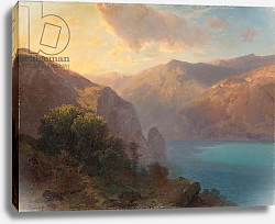 Постер Калам Александр Près de Seelisberg: a view of Lac de Lucerne seen from the Seelisberg, Switzerland, 1862 Постер Калам Александр Près de Seelisberg: a view of Lac de Lucerne seen from the Seelisberg, Switzerland, 1862