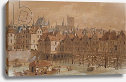 Постер Хоффбауер Теодор The Grand Chatelet and the Pont aux Meuniers Постер Хоффбауер Теодор The Grand Chatelet and the Pont aux Meuniers