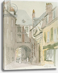 Постер Кокс Давид Place Barthelme, Paris, c.1829 Постер Кокс Давид Place Barthelme, Paris, c.1829