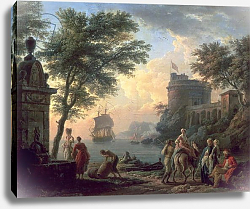 Постер Верне Клод Seaport, 1763 Постер Верне Клод Seaport, 1763